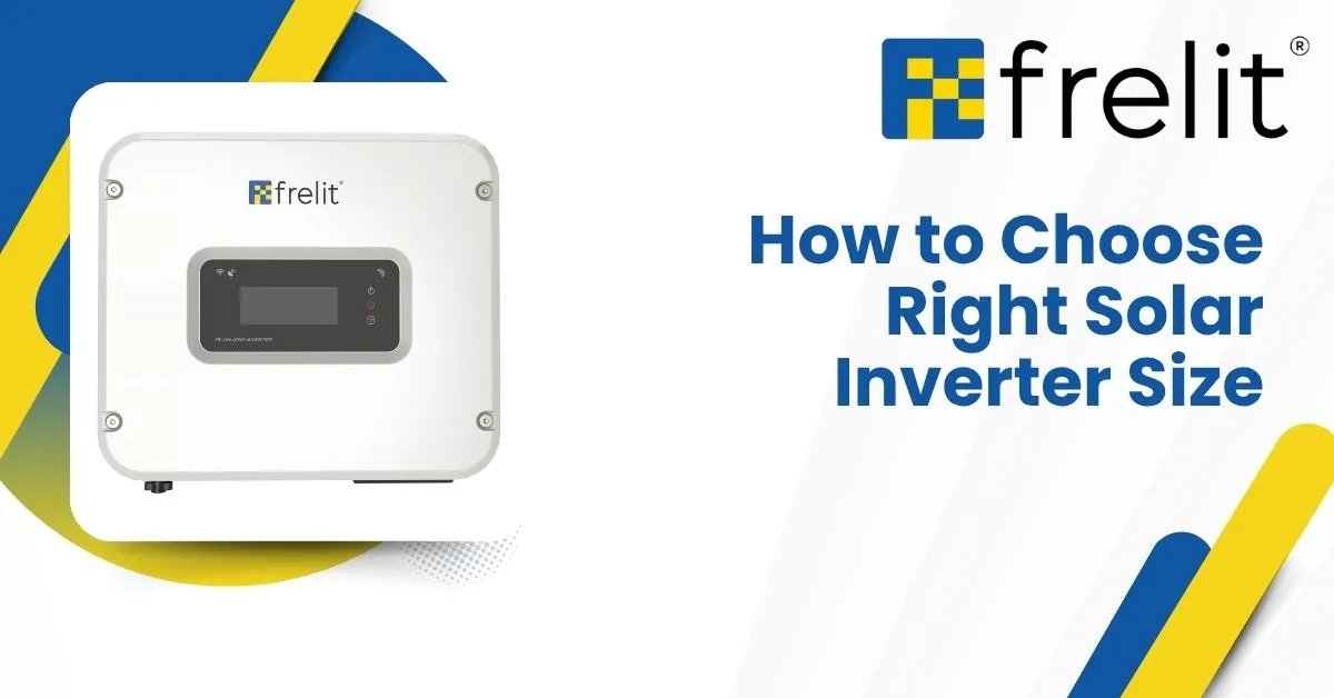 How to Choose Right Solar Inverter Size?