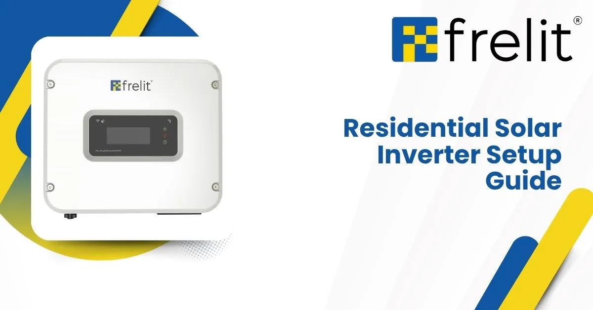 Residential Solar Inverter Setup Guide