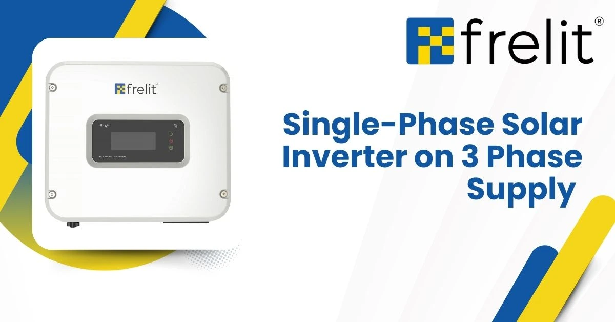 Single Phase Solar Inverter on 3 Phase Supply
